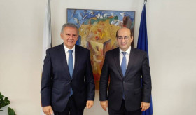 Ambassador Tigran Mkrtchyan's meeting with the Presidential Commissioner of Diaspora of Cyprus
