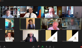 Ambassador Tigran Mkrtchyan participated in the online discussion of the Greek Institute of Cultural Diplomacy