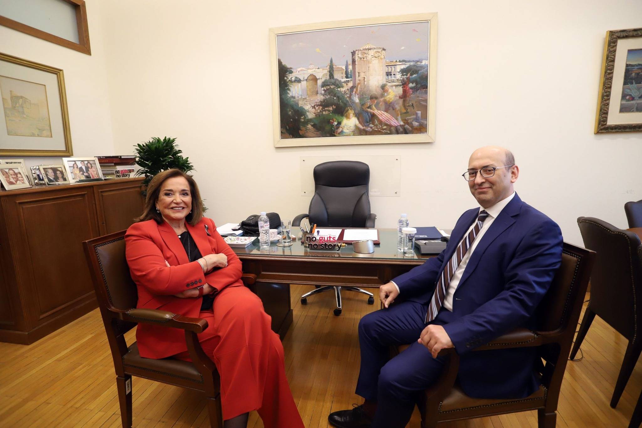 Ambassador Tigran Mkrtchyan's Meeting with Dora Bakoyannis on Armenia-Greece and Regional Issues