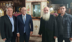 Ambassador Tigran Mkrtchyan’s Visit to the Village of Armenio in Thessaly