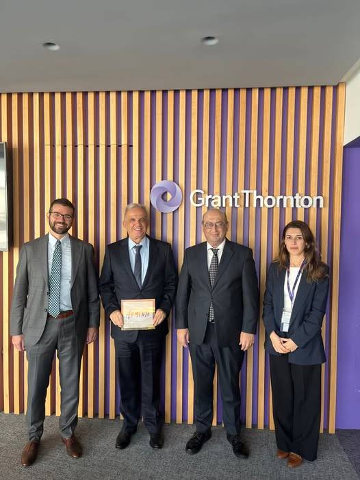 Ambassador Tigran Mkrtchyan&rsquo;s Meeting with the CEO of Grant Thornton Greece