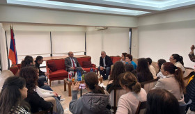 Ambassador Tigran Mkrtchyan Receives Students of Yerevan Sayat-Nova Music School in Greece
