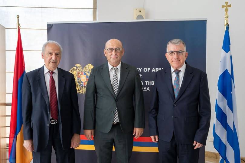 Ambassador Mkrtchyan Meets with Armenian Evangelical Church Leaders