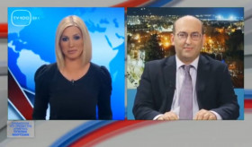 Դեսպան Տիգրան Մկրտչյանի հարցազրույցը հյուսիսային Հունաստանի խոշորագույն  հեռուստակայաններից TV100 Thessaloniki-ին