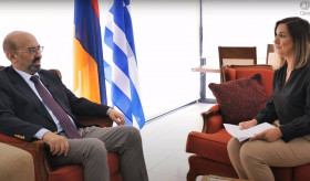Հունաստանում ՀՀ դեսպան Տիգրան Մկրտչյանի հարցազրույցը «CNN Հունաստան»-ին