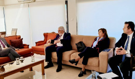 Դեսպան Տիգրան Մկրտչյանի հանդիպումը Պիրեուսի համալսարանի ներկայացուցիչների հետ՝