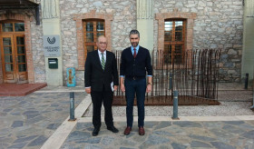 Ambassador Tigran Mkrtchyan’s Meeting with Larissa Deputy Mayor Thomas Retsianis