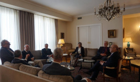 Դեսպան Տիգրան Մկրտչյանի հանդիպումը &laquo;Ստրաբոն&raquo; աշխարհագրական ուսումնասիրությունների հունական ընկերության հետ