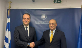 Դեսպան Տիգրան Մկրտչյանի հանդիպումը Հունաստանի թվային կառավարման փոխնախարարի հետ