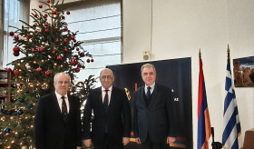 Դեսպան Մկրտչյանը հյուրընկալել է &laquo;Ստրաբոն&raquo; աշխարհագրական ուսումնասիրությունների հունական ընկերակցության ղեկավարությանը