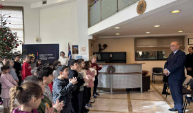 Ամանորյա և Սուրբ Ծննդյան այցելություն՝ &laquo;Զավարյան&raquo; վարժարանի սաների կողմից