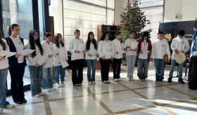 Դեսպանությունը հյուրընկալեց Աթենքի Հայկական Կապույտ Խաչի &laquo;Ազնիվ և Ժիրայր Ժենազյան&raquo; դպրոցի աշակերտներին