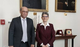 Ambassador Tigran Mkrtchyan Discusses Expanding Educational and Academic Cooperation with the University of Athens