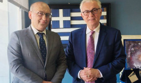 Ambassador Tigran Mkrtchyan Discusses Deepening Armenian-Greek Parliamentary Cooperation