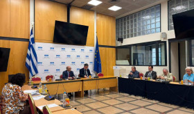 Ambassador Tigran Mkrtchyan Meets with Members of the Greece-Armenia Parliamentary Friendship Group