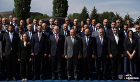 Ambassador of Armenia to Greece Tigran Mkrtchyan Participates in the Annual Conference of Heads of the RA Diplomatic Missions Abroad