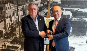 Ambassador Tigran Mkrtchyan Meets President of the Greek Exporters Association (SEVE)